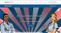 Desktop Screenshot of lexxushealthcare.com