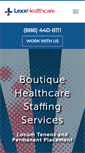 Mobile Screenshot of lexxushealthcare.com